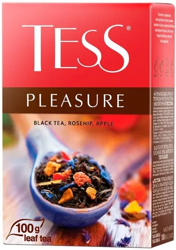 Qora choy TESS Pleasure, 100 gr, купить недорого