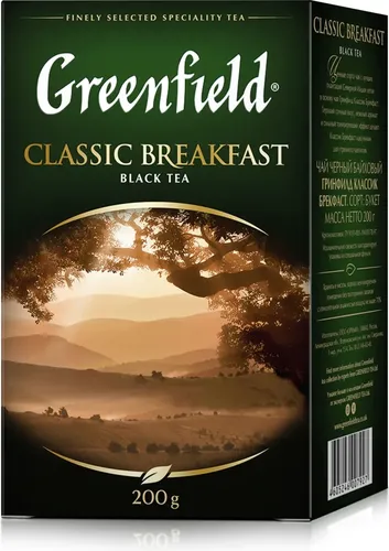 Qora choy Greenfield Classic Breakfast, 100 gr, фото