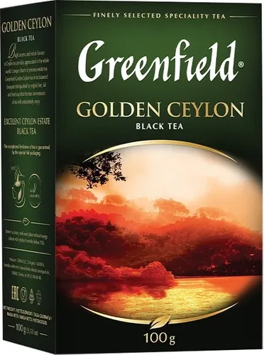 Черный чай Greenfield Ceylon