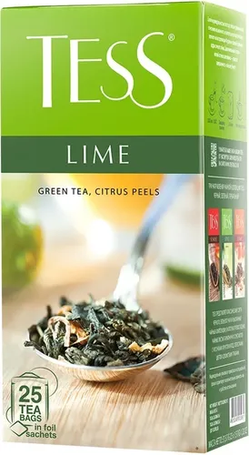 Зеленый чай TESS Lime, купить недорого