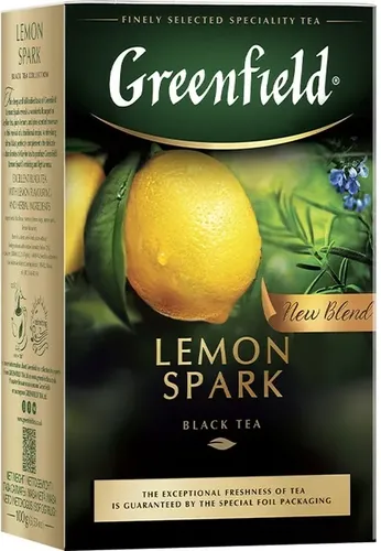 Greenfield black tea LEMON SPARK