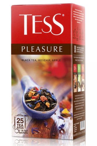 Черный чай TESS Pleasure, 100 гр, sotib olish