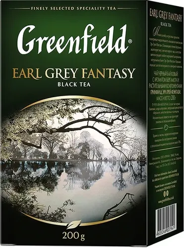 Greenfield black tea EARL GREY FANTASY, купить недорого