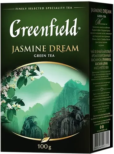 Greenfield green tea JASMINE DREAM, 100 гр, купить недорого