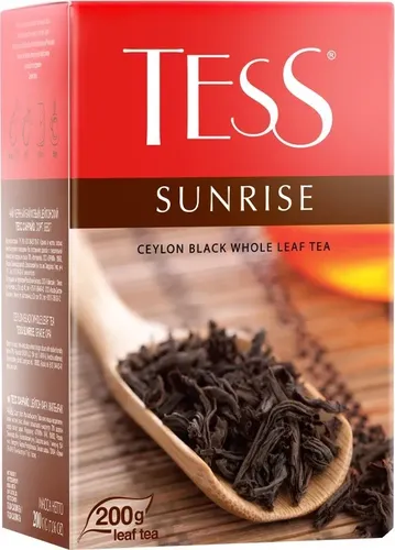 Черный чай TESS Sunrise, 100 гр, в Узбекистане