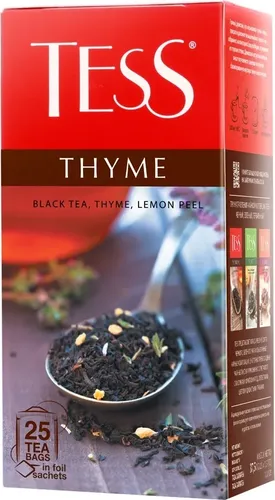 TESS black tea THYME, в Узбекистане