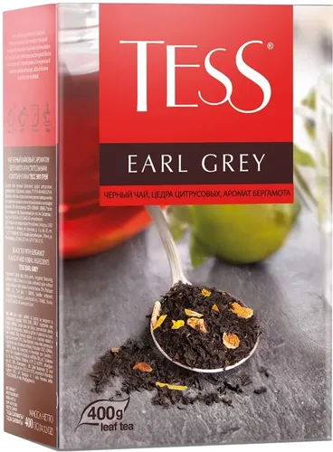 Черный чай TESS Earl Grey, 100 гр