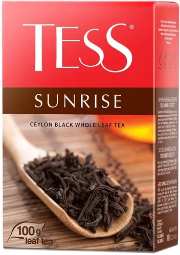 Qora choy TESS Sunrise, 100 gr, купить недорого