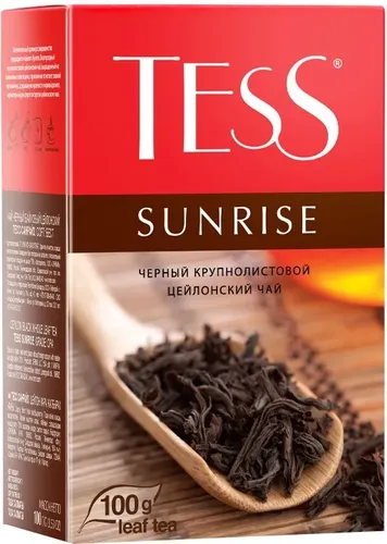 Черный чай TESS Sunrise, 100 гр