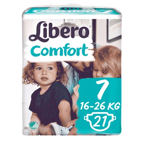 Tagliklar Libero Comfort "7" (16-26kg) 21 dona