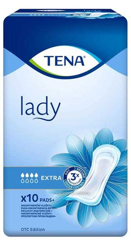 TENA Lady Extra 10шт, B4 OTC