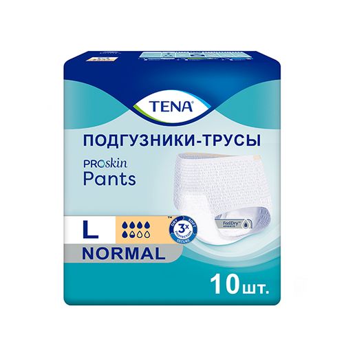 TENA Трусики Large (100-135 см) 10 шт