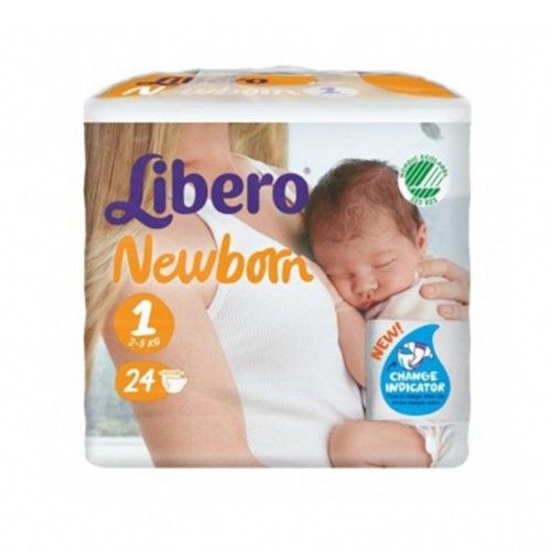 Подгузники LIBERO Newborn "1" (2-5кг) 24 шт