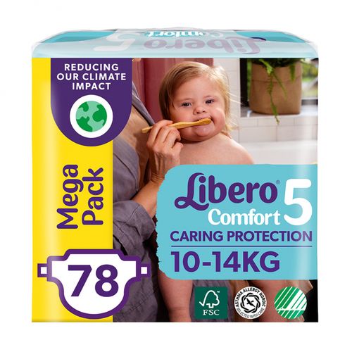 Tagliklar Libero Comfort "5" (10-14kg) 78 dona