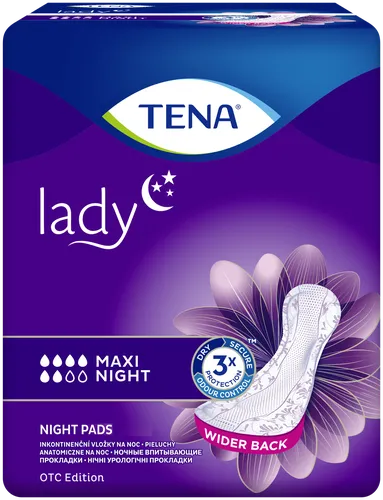 TENA Lady Maxi Night 6шт B6 OTC