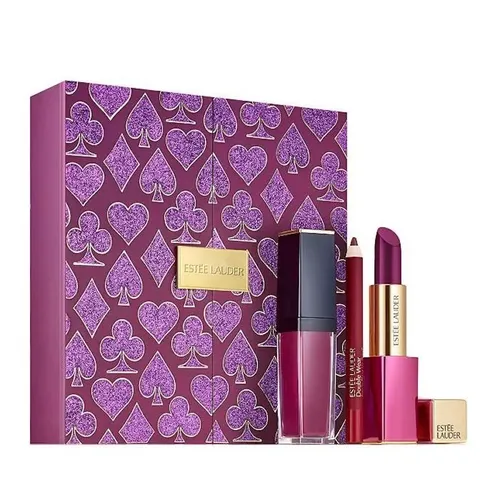 Набор декоративной косметики для губ Estee Lauder CASINO ROYALE PLUM LIPS