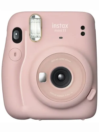 Instax mini 11 tezkor bosib chiqarish kamerasi, pushti