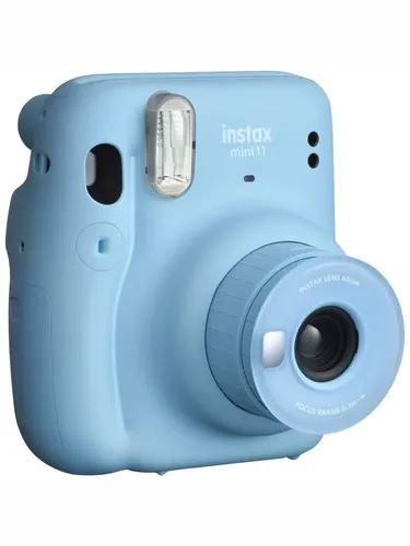 Фотоаппарат моментальной печати instax mini 11, Голубой, фото № 4