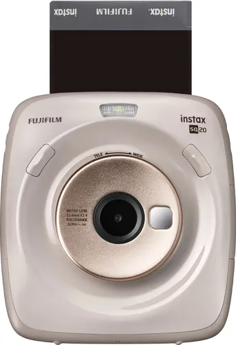 Rasmlarni bir zumda chiqazadigan fotoapparat Fujifilm Instax Square SQ 20 Beige, Black, купить недорого