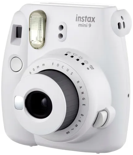 Instax mini 9 tezkor bosib chiqarish kamerasi, oq