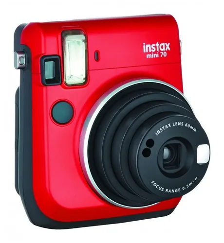 Фотоаппарат моментальной печати instax mini 70, Красный