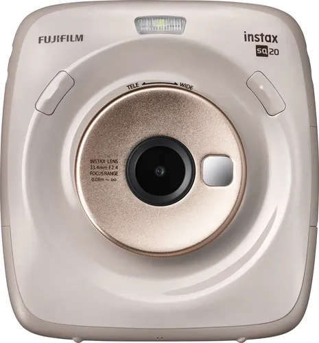 Rasmlarni bir zumda chiqazadigan fotoapparat Fujifilm Instax Square SQ 20 Beige, Beige