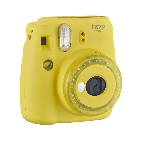 Instax mini 9 tezkor bosib chiqarish kamerasi, sariq