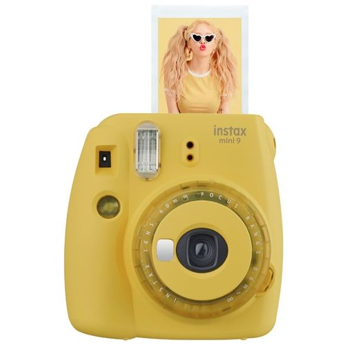 Instax mini 9 tezkor bosib chiqarish kamerasi, sariq, купить недорого