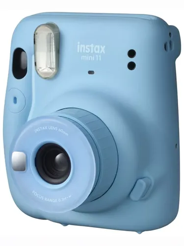 Фотоаппарат моментальной печати instax mini 11, Голубой, фото № 4