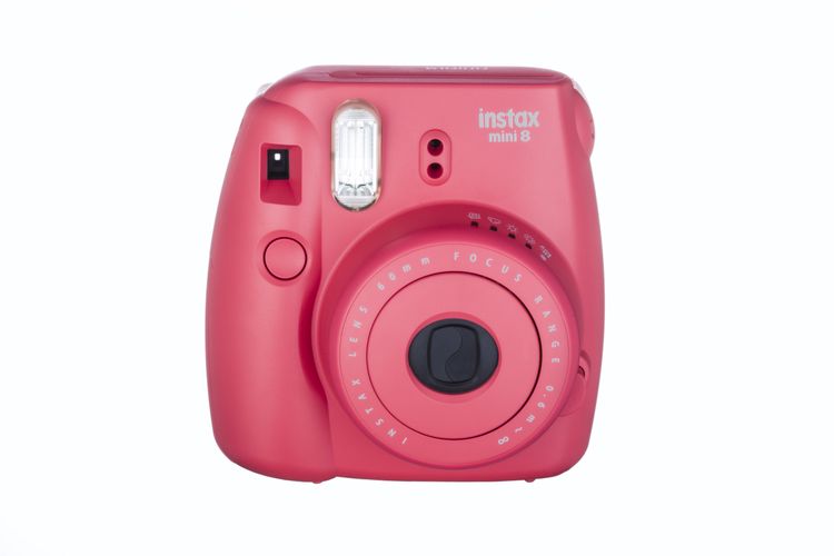 Instax Mini 8 tezkor bosib chiqarish kamerasi, qizil