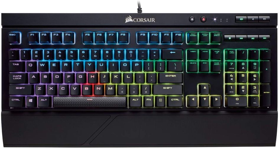 Клавиатура K68 RGB Corsair Cherry MX Red, RU Mechanical Gaming