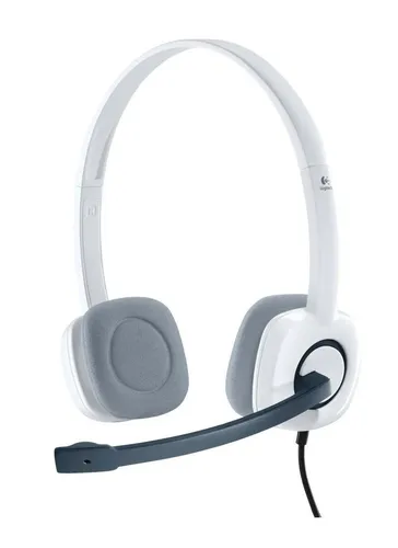 Наушники LOGITECH H150 | mini-Jack (2 x 3.5 мм) | 1.8м | CLOUD WHITE | L981-000350