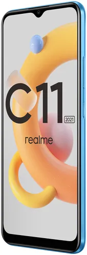 Смартфон realme C11 2021, Blue, 2/32 GB, фото № 4