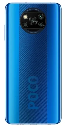 Смартфон Xiaomi POCO X3 NFC, Blue, 6/64 GB, купить недорого