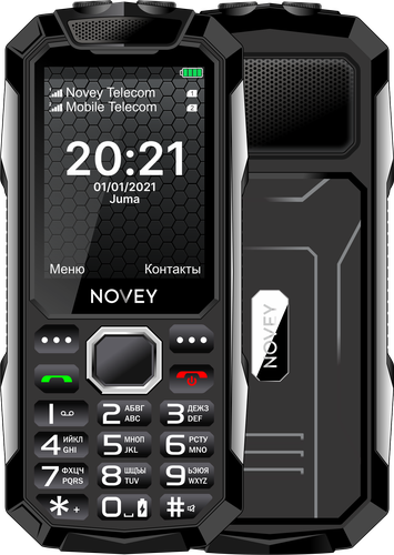 Mobil telefon NOVEY T250, 32 Мб, Black