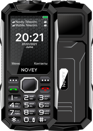 Мобильный телефон NOVEY T250, 32 Мб, Black