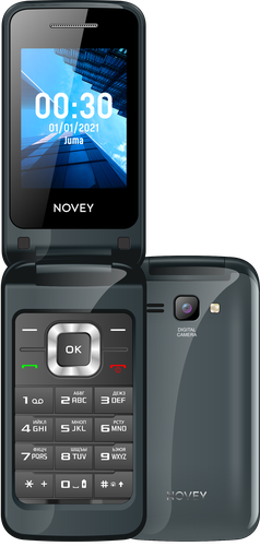 Мобильный телефон NOVEY A30R, 32 Мб, Black