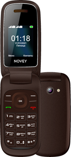 Мобильный телефон NOVEY 118, Choco