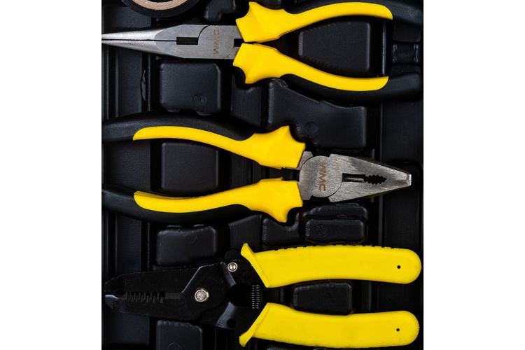 Набор инструментов для электрика WMC TOOLS 1034 34пр, купить недорого