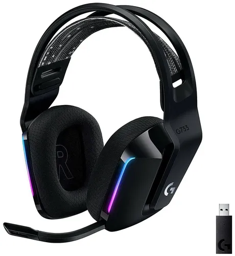 Наушники LOGITECH Wireless Headset G733 LIGHTSPEED BLACK