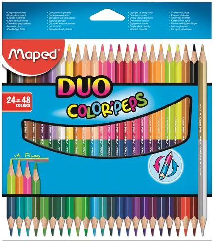 Карандаши цветные Maped (48цветов Color''Peps Duo)