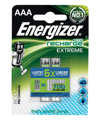Батарейка Energizer EXTREME NH12 800 BP2 PRE-CH Е300624300