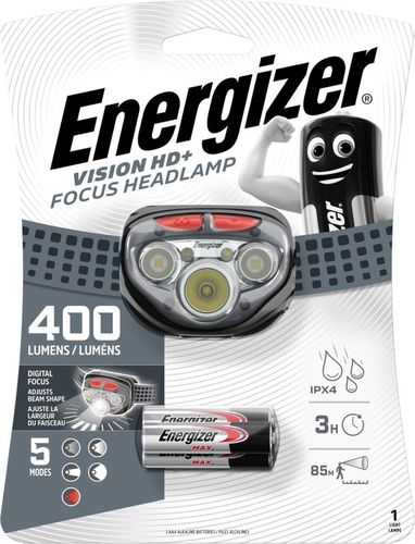 Налобный фонарь Energizer HL Vision HD Focus 3xAAA tray HDD32 (gray) E300280702