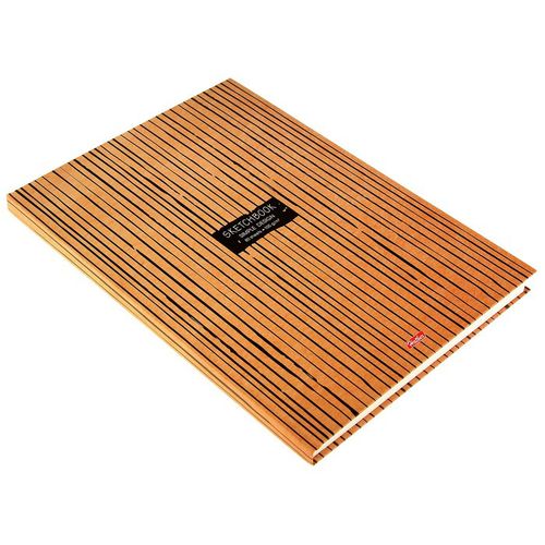 Бизнес-блокнот SketchBook 80л А4ф 100гр/кв.м без линовки тв.переплет-Simple design-