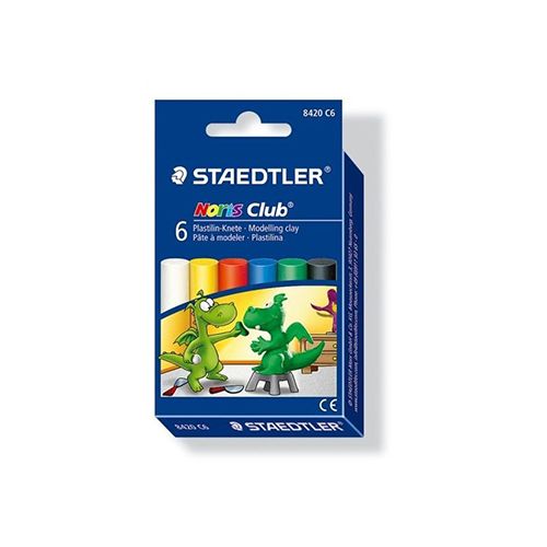 Пластилин 6 цв. STAEDTLER Mars GMBH