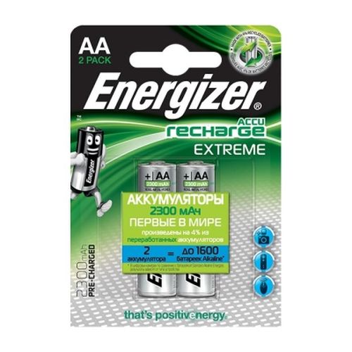 Батарейка Energizer EXTREME NH15 2300 BP2 PRE-CH E300624500