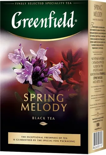 Greenfield black tea SPRING MELODY, фото