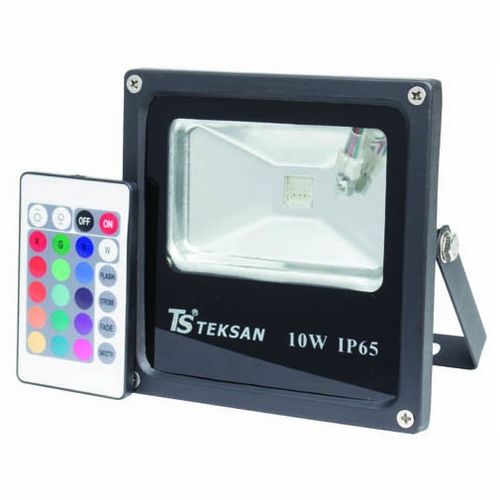 Projektor LED FD1001 10W RGB IP-65Tekled 224-03210