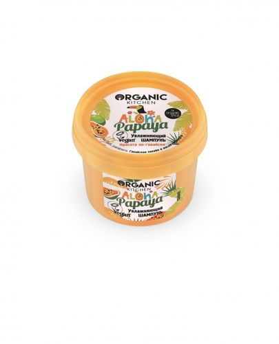 Шампунь Organic Kitchen Увлажняющий Aloha papaya, 100 мл