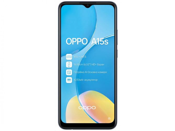 Smartfon Oppo A15s, Black, купить недорого